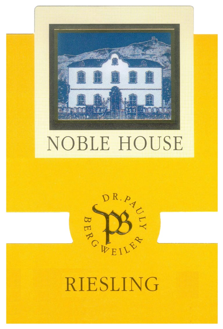 Dr. Pauly-Bergweiler Noble House Riesling QbA 2021 Front Label