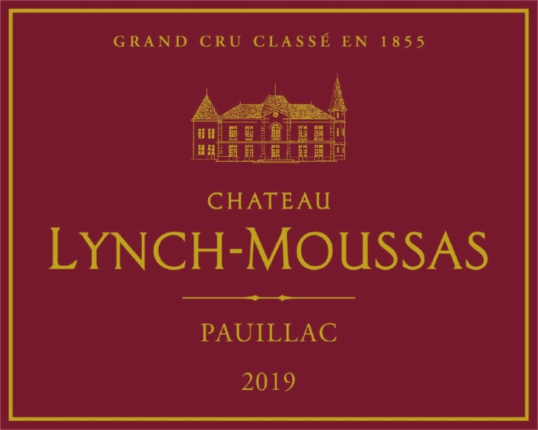 Chateau Lynch-Moussas 2019 Front Label