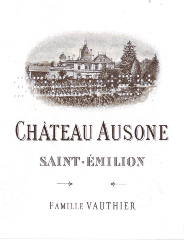 Chateau Ausone 2019 Front Label