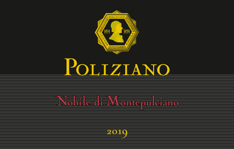Poliziano Nobile di Montepulciano (375ML half-bottle) 2019 Front Label