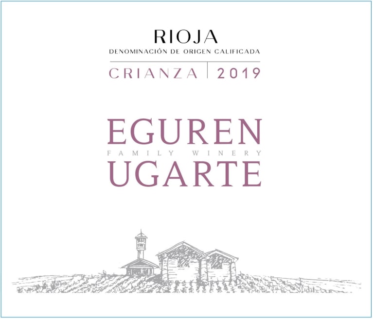 Eguren Ugarte Crianza 2019 Front Label