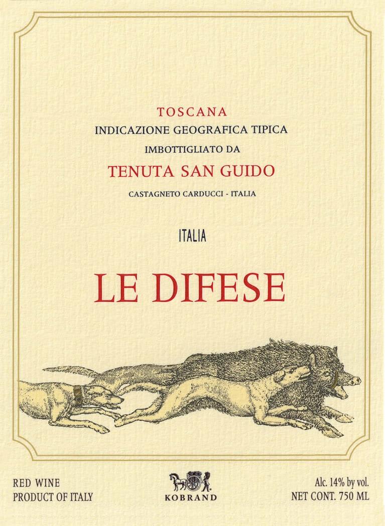 Tenuta San Guido Le Difese Toscana 2019